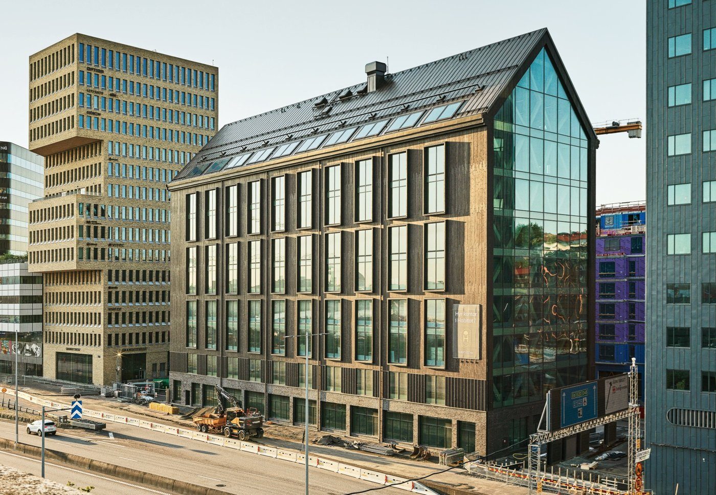 Mass-timber building