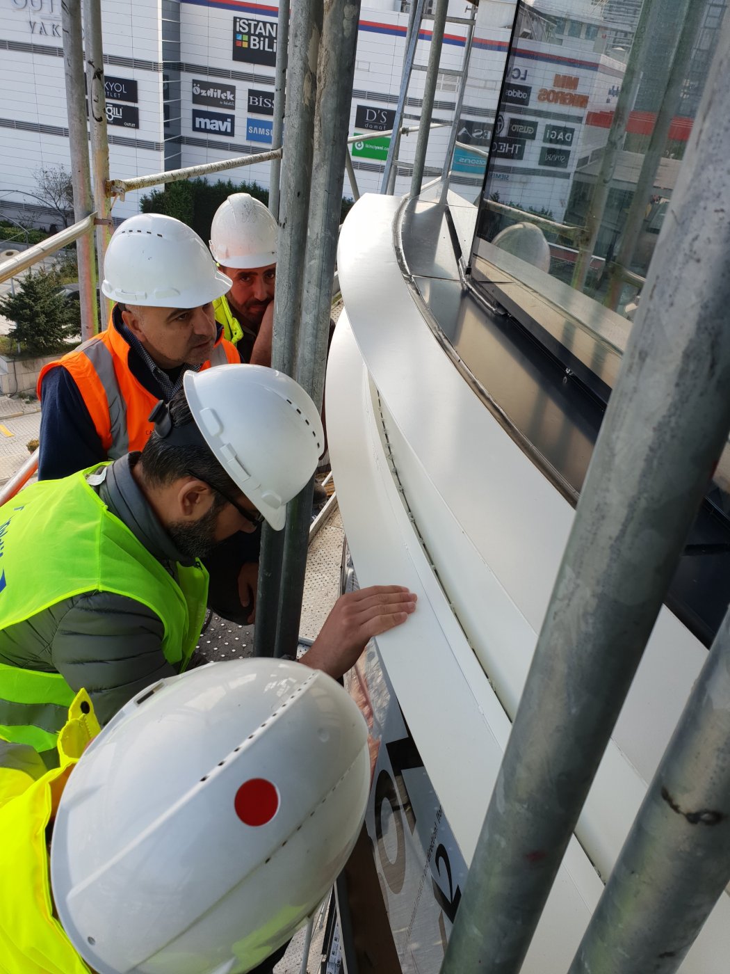 After the drawings are issued. Inspection continues through construction, because on Yilmaz's account the consultant's job does not end when the design is handed over.