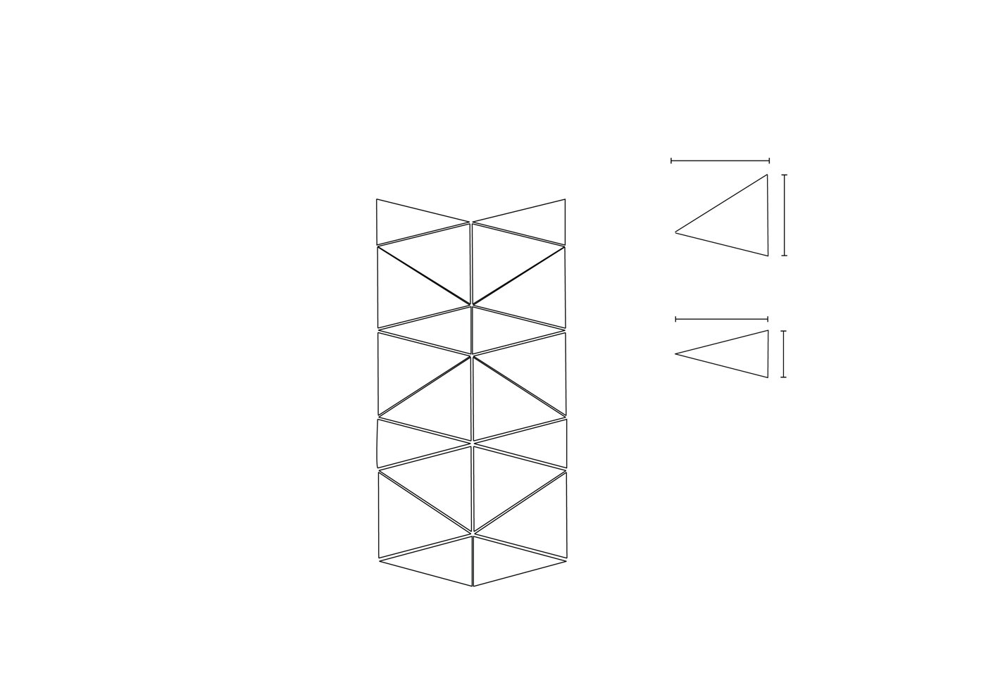 Kai Tak panel geometry