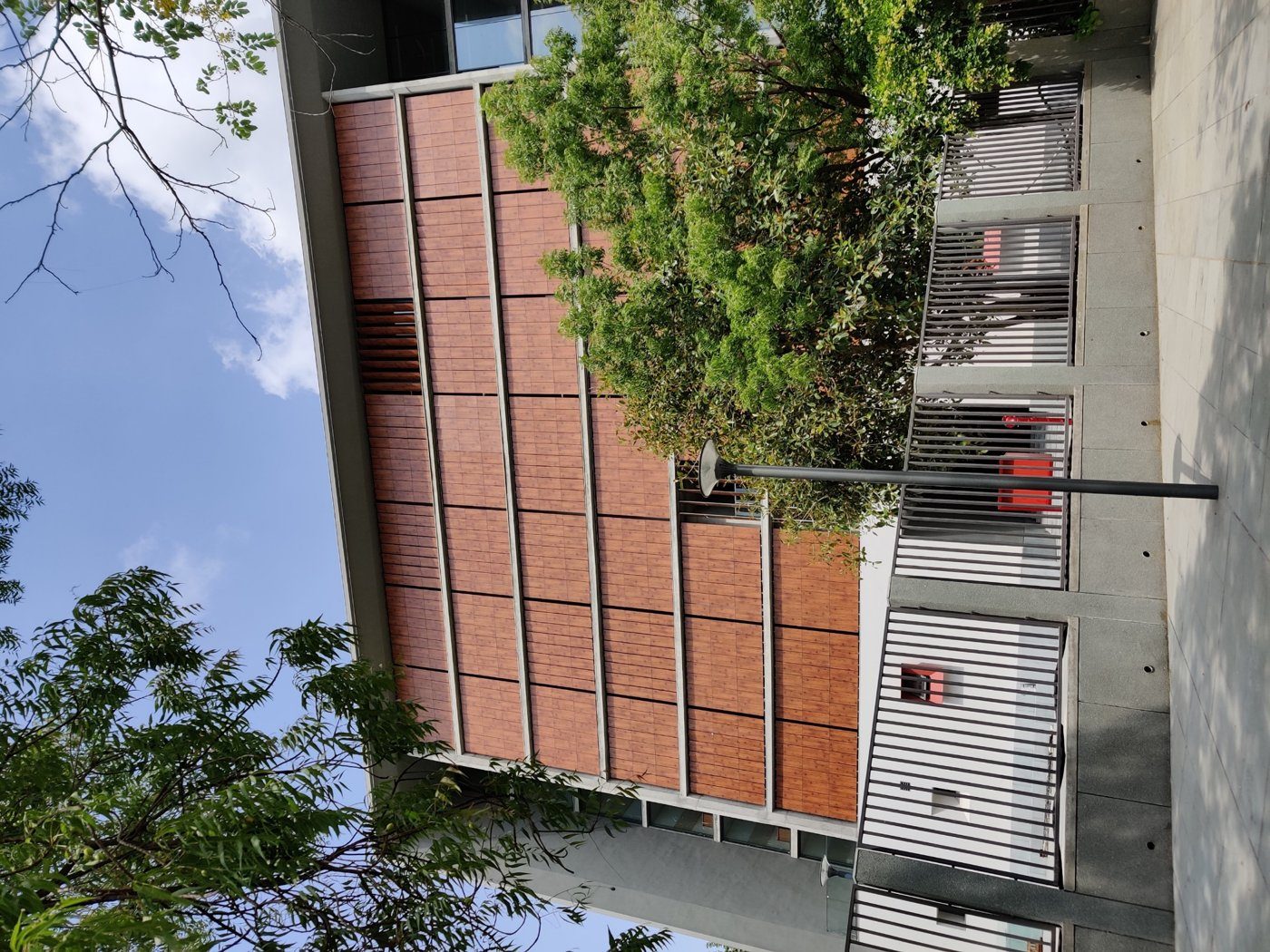 Ahmedabad University louvres