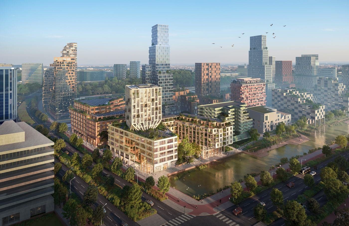 Renewed urban block