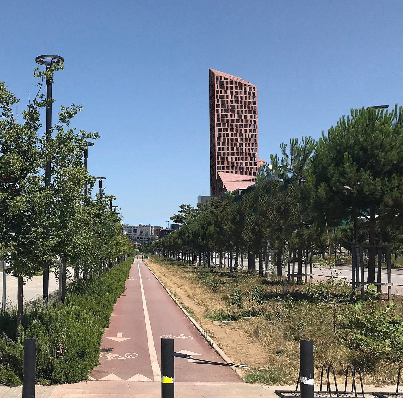 New Boulevard Tower gateway view