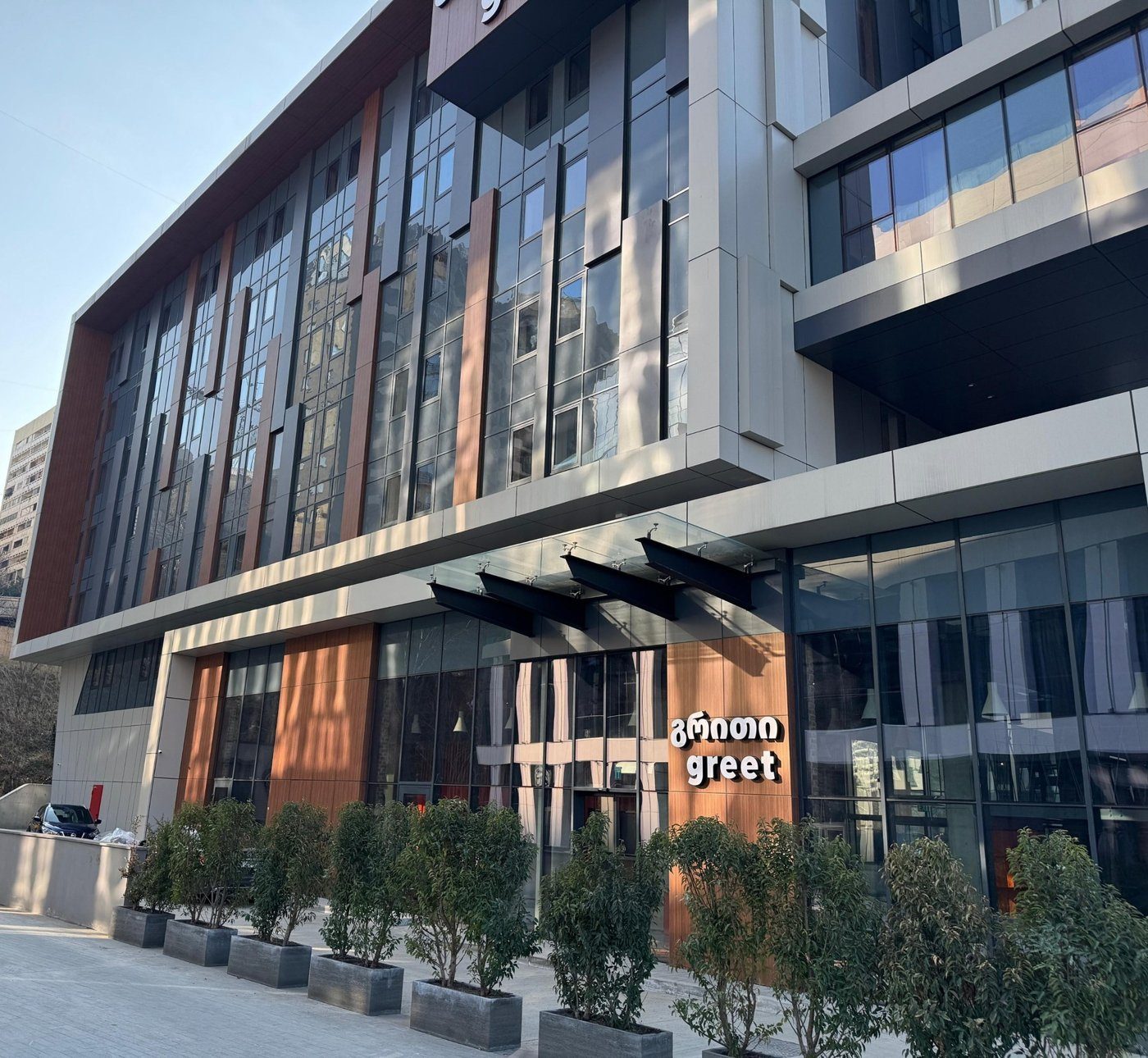 Greet Hotel cephe uygulaması