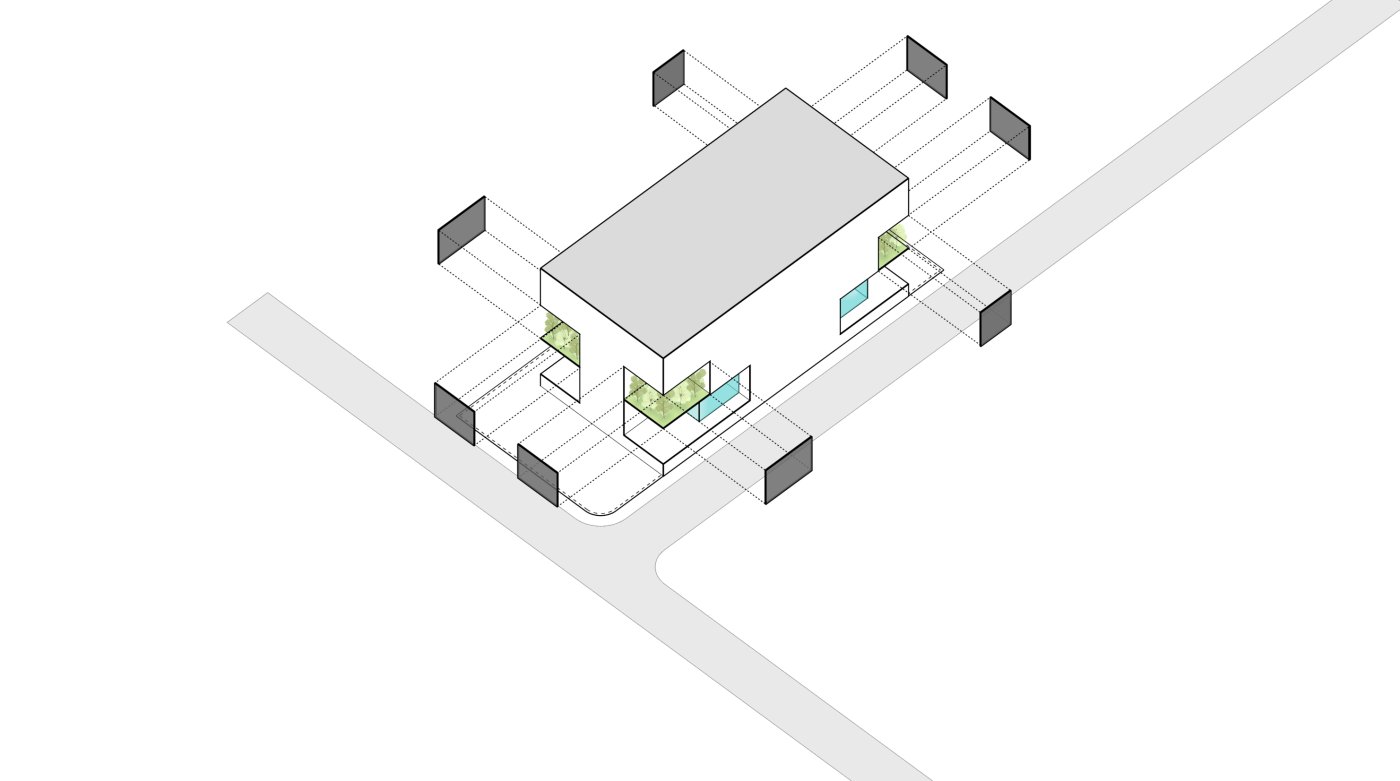The plan as a plus. Two basement entries, one of them for heavy truck loading, a ground floor tenant and a separate run to the offices above.