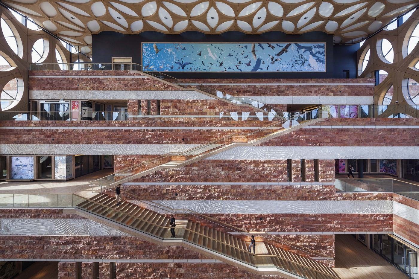 Naturalis interior landscape