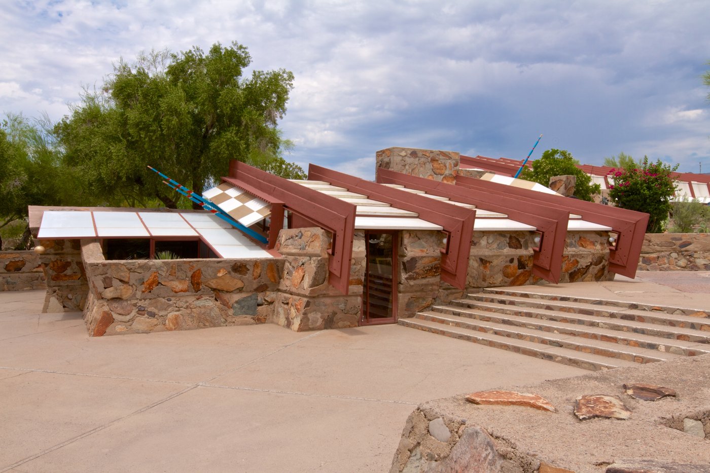 Current Taliesin roof
