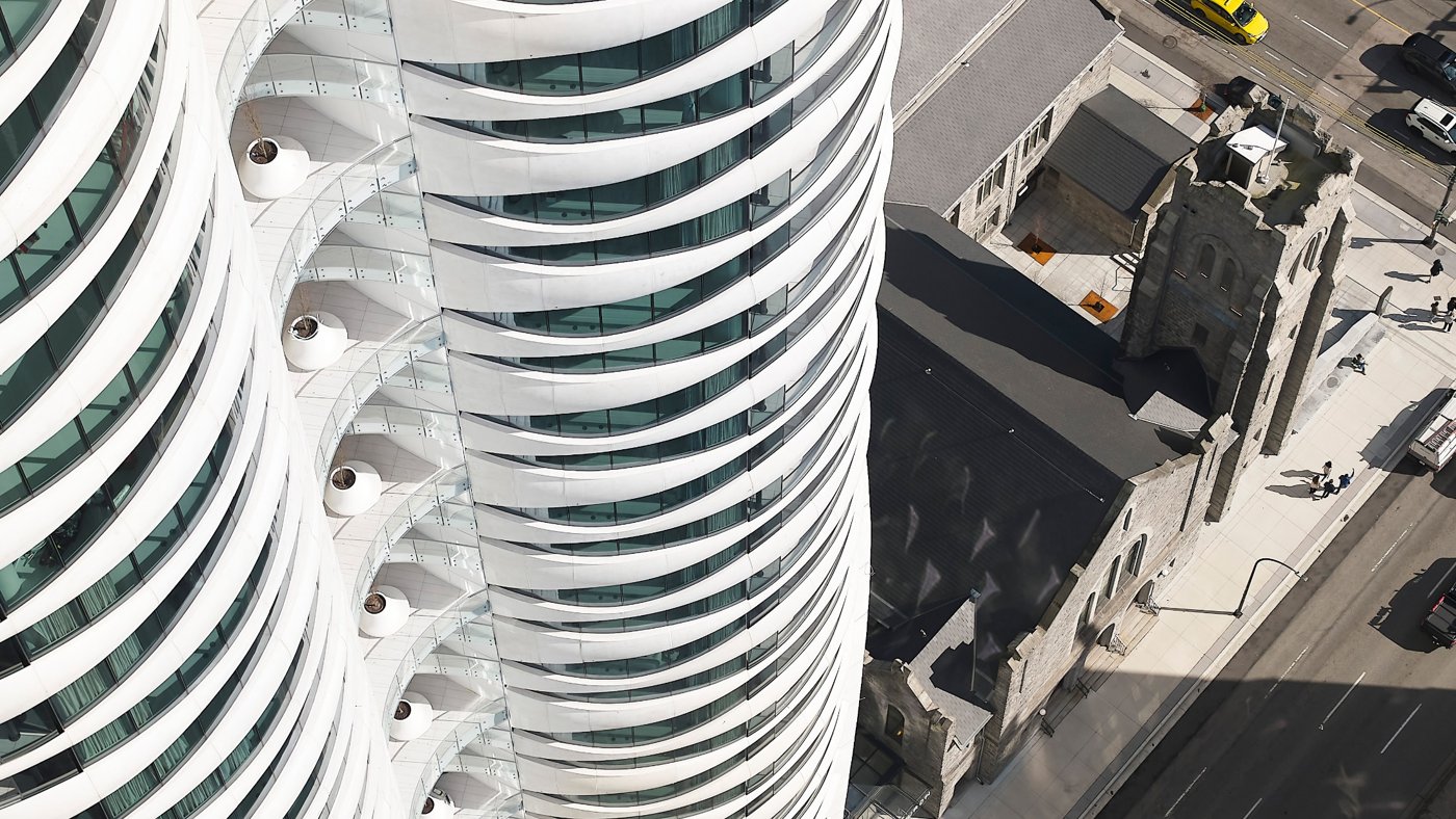 Sky-garden balconies