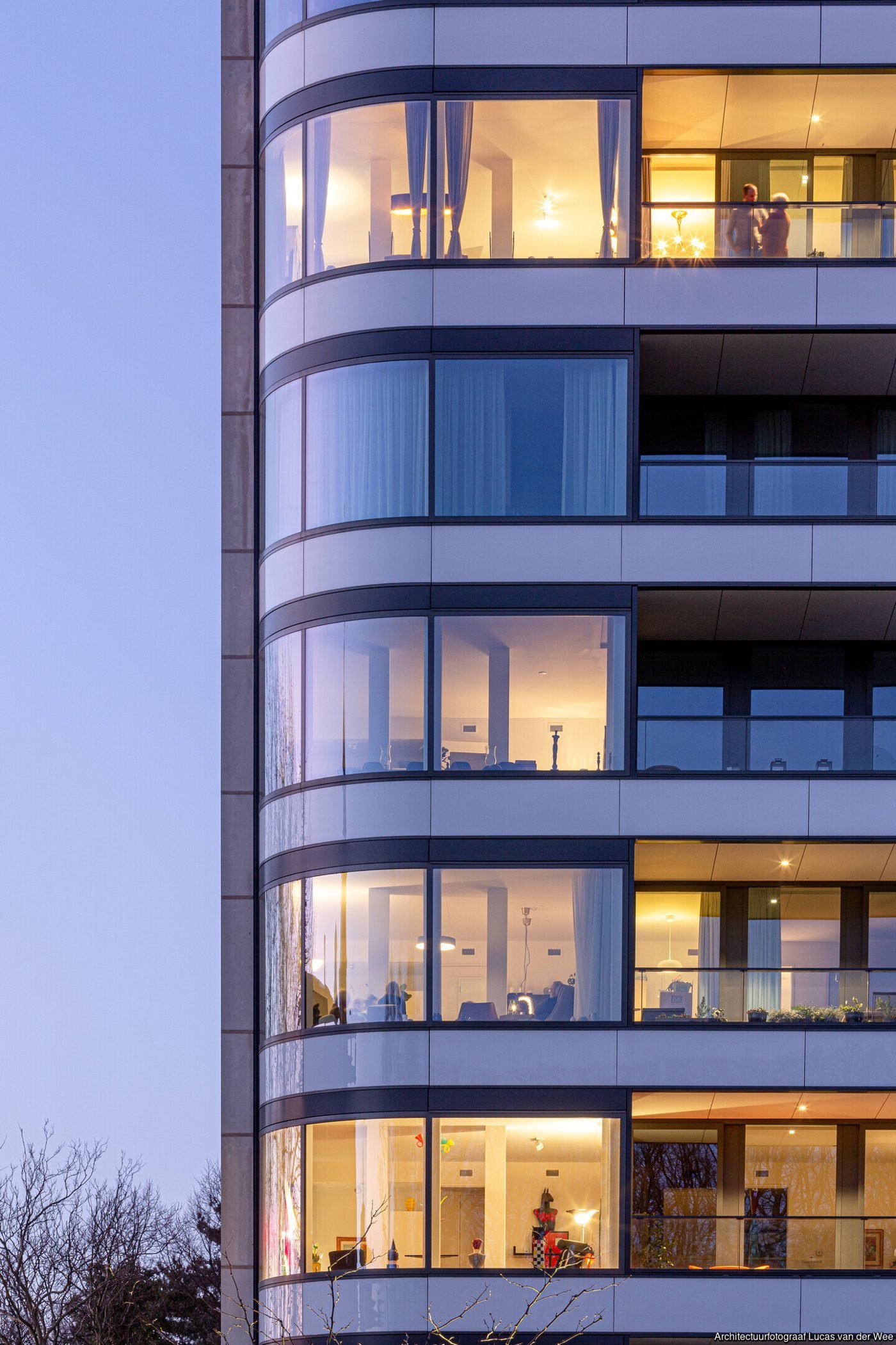 Residential glazing in use