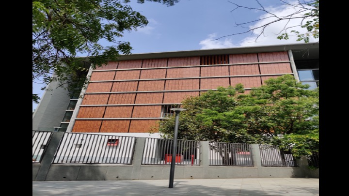Ahmedabad University louvres
