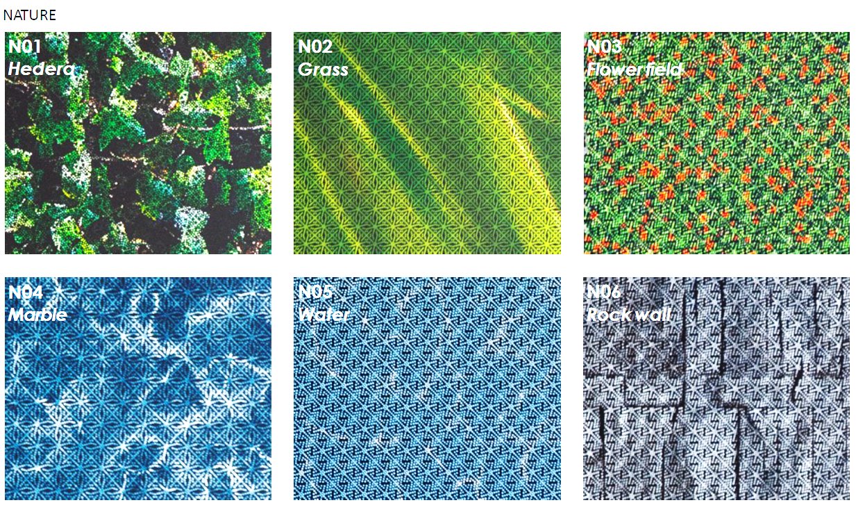 Colour and pattern to order. Panels are matched to an architect's colour code, or printed to a pattern, which is how the array stops looking like equipment.