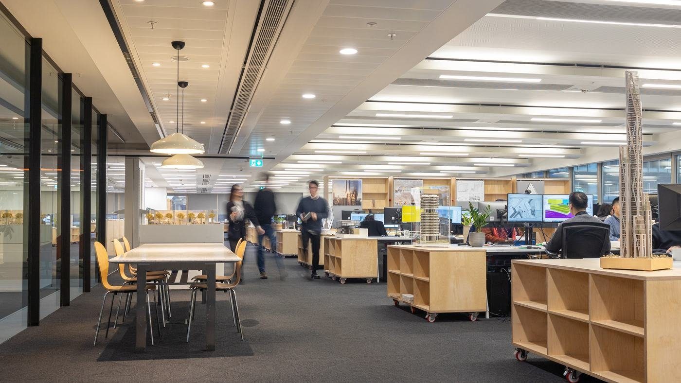 Workplace interior