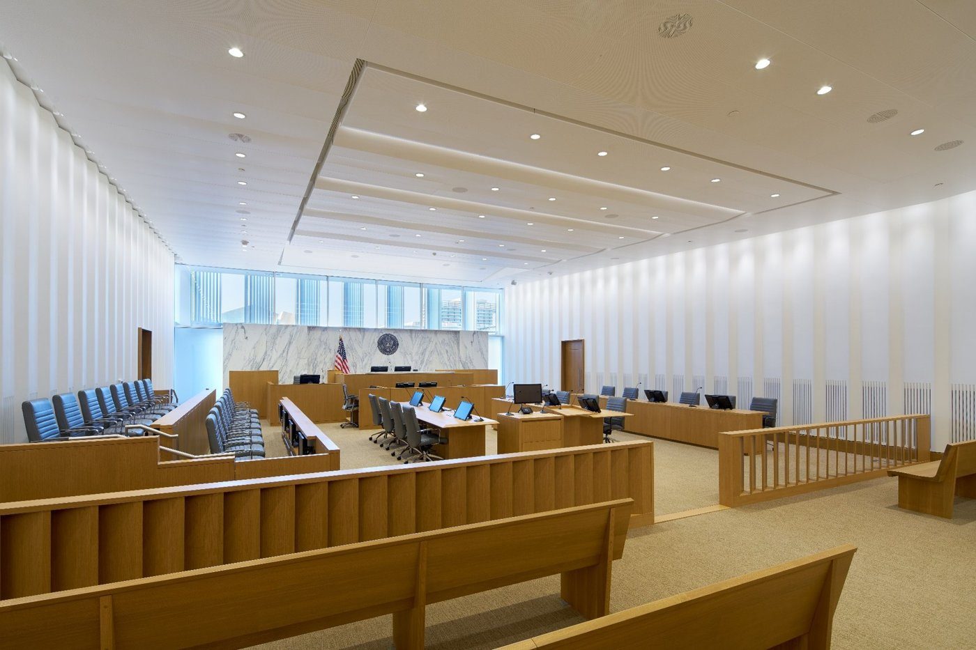 The US Federal Courthouse in Los Angeles