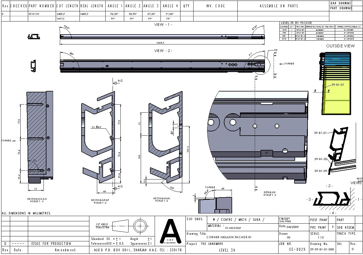 Documents a manufacturer can build from. For a local manufacturer without the experience to plan it, Eschenbach said, the work can be issued as files for CNC machines or as paper sheets.