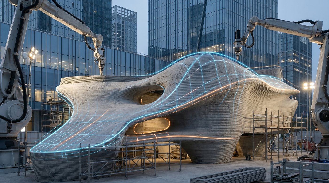TeamLab Phenomena under construction