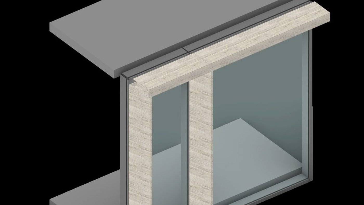 Parametric facade iteration results