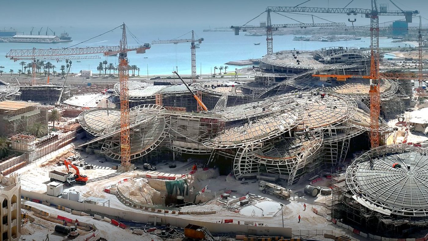 GRC project under construction