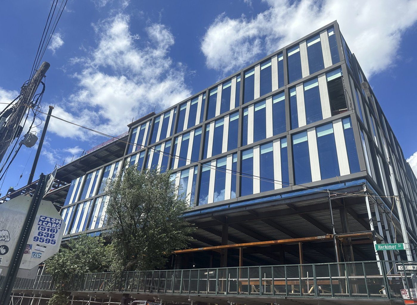 The 2240 Fulton Street GFRC-clad curtain wall developed in detail