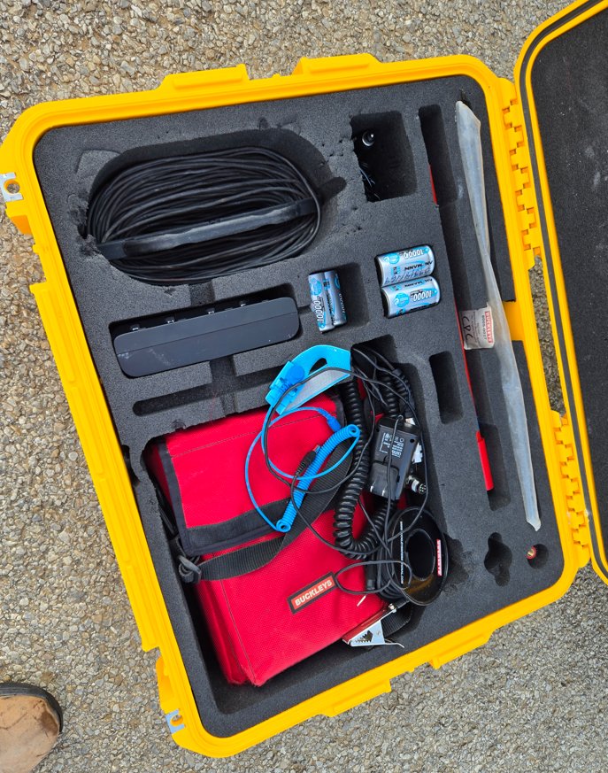 Tested before it was covered. Jones said a conductive primer was worked into the assembly with the manufacturer so the waterproofing could be electronically leak tested before any cladding went on.