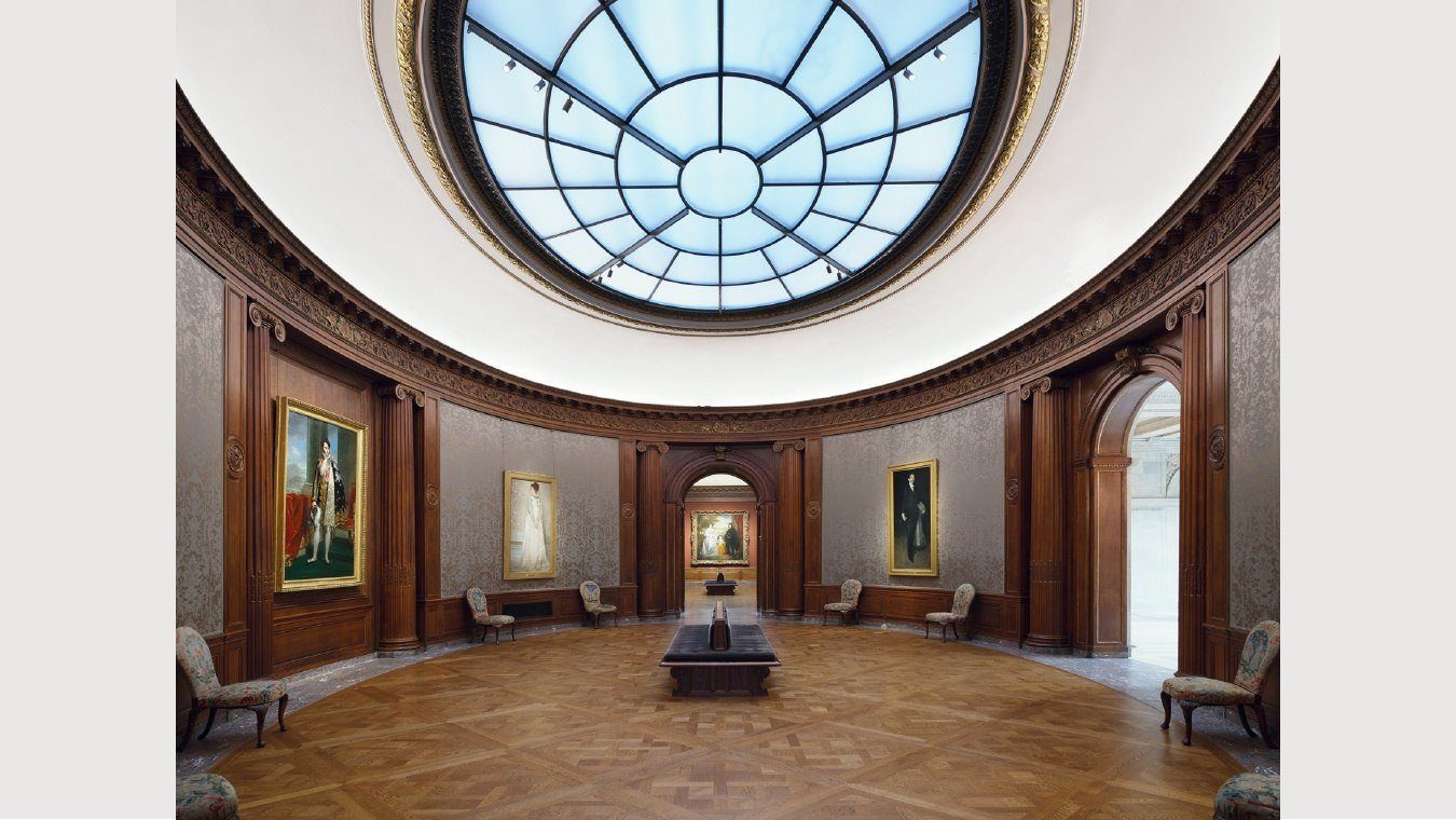 The completed gallery balancing daylight and performance
