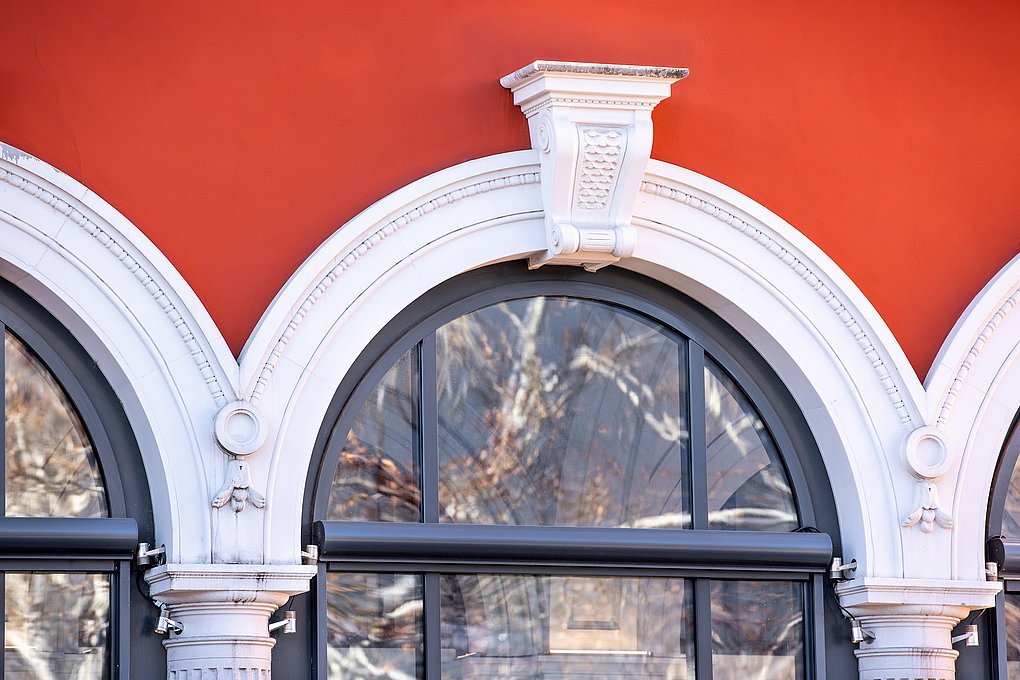Which condition is being replicated? If a building has spent forty years rusting, the drawing from the 1920s and the thing everybody recognises are not the same object.
