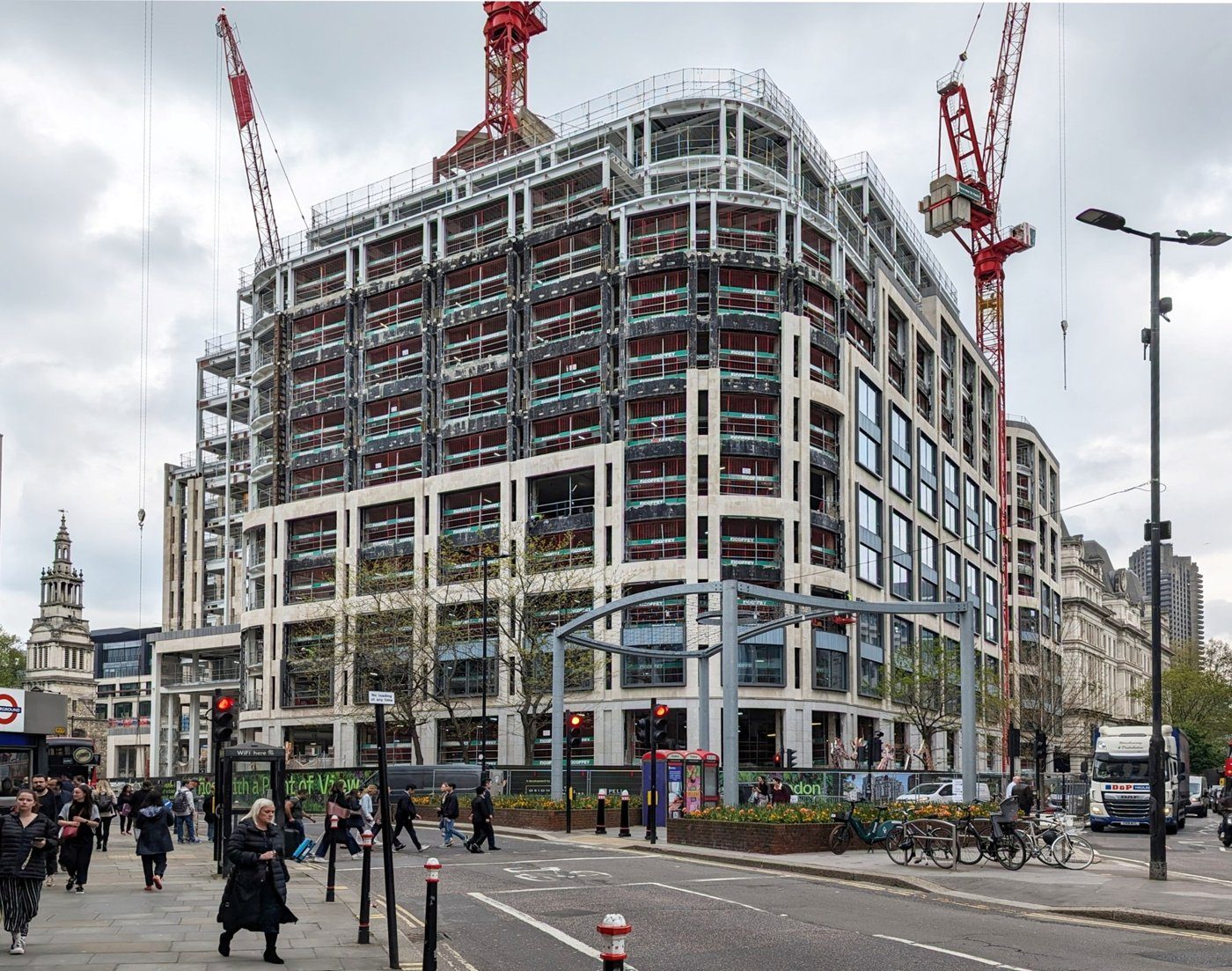 Stone reuse during construction