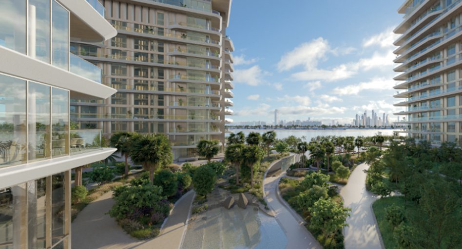 Residential development by the sea